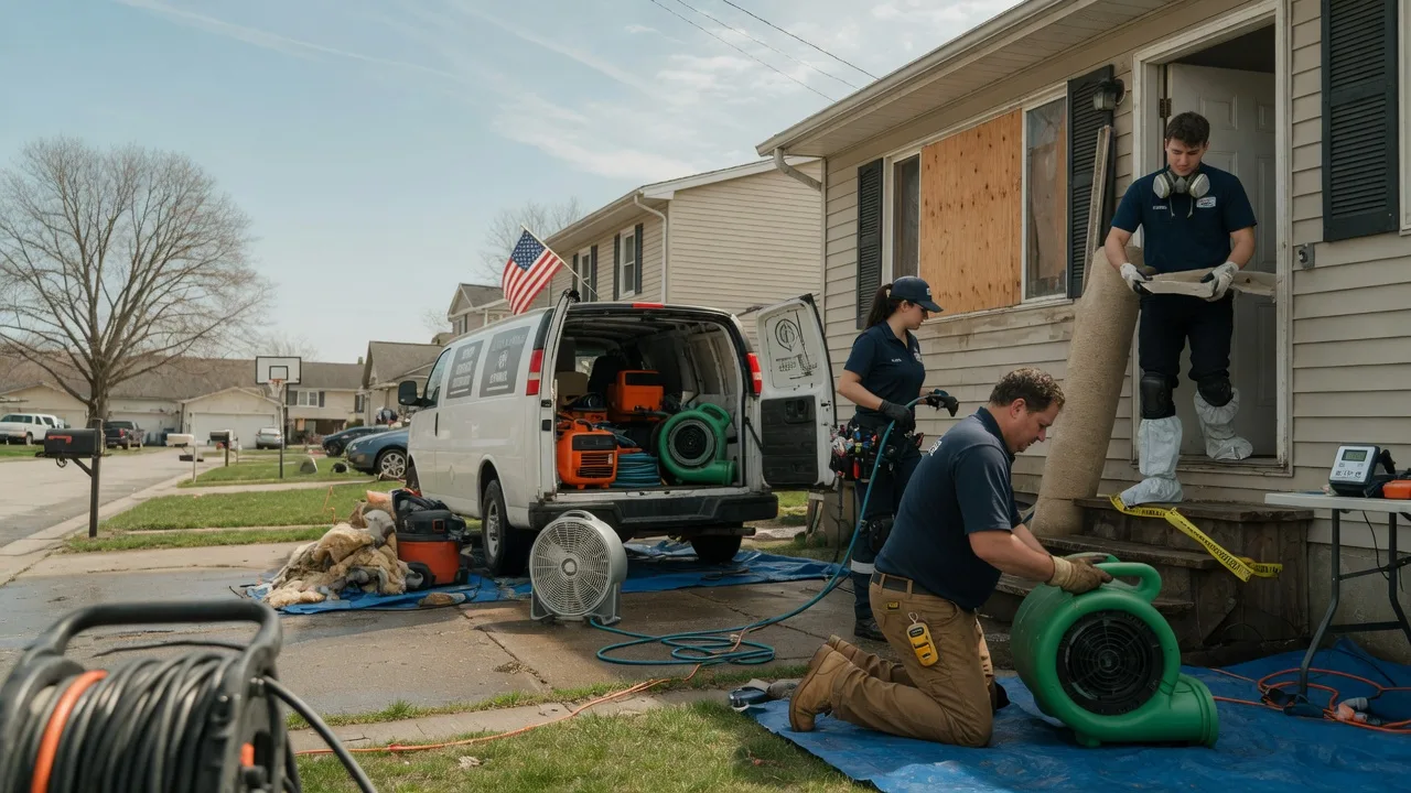 Water Damage Restoration in Stoutsville, MO near me